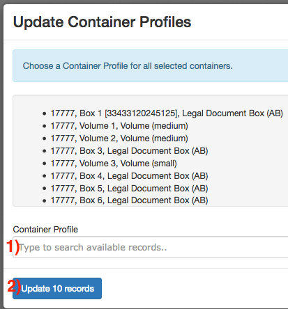 update containers