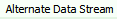 text 'Alternate Data Stream' as it appears in FTK
